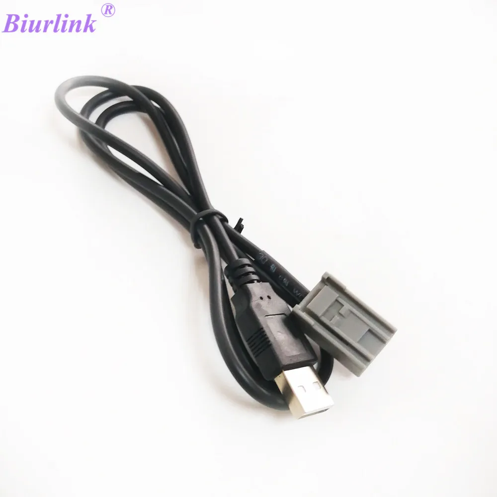 Автомобильный удлинитель Biurlink USB Кабель адаптер для Honda Civic CRV Accord Jazz Fit|usb cable for