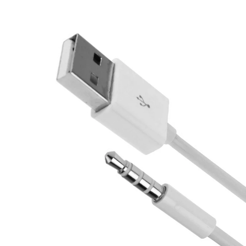 3 5 мм Jack с портом папа для USB мама шнур-переходник Кабель разъемом подачи внешнего