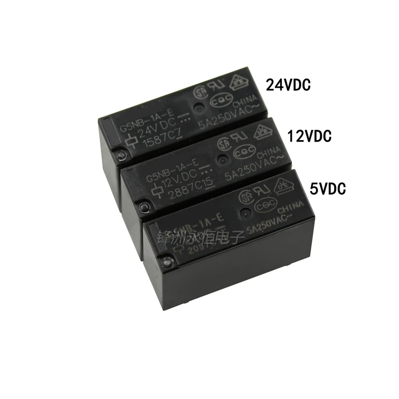 5 шт./лот реле G5NB-1A-E-5VDC G5NB-1A-E-12VDC G5NB-1A-E-24VDC 5A 4PIN