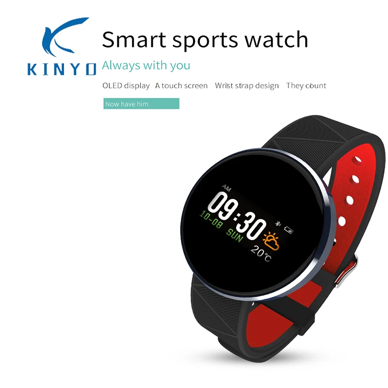 2018 прибытие Смарт-часы монитор сердечного ритма умные часы водонепроницаемые