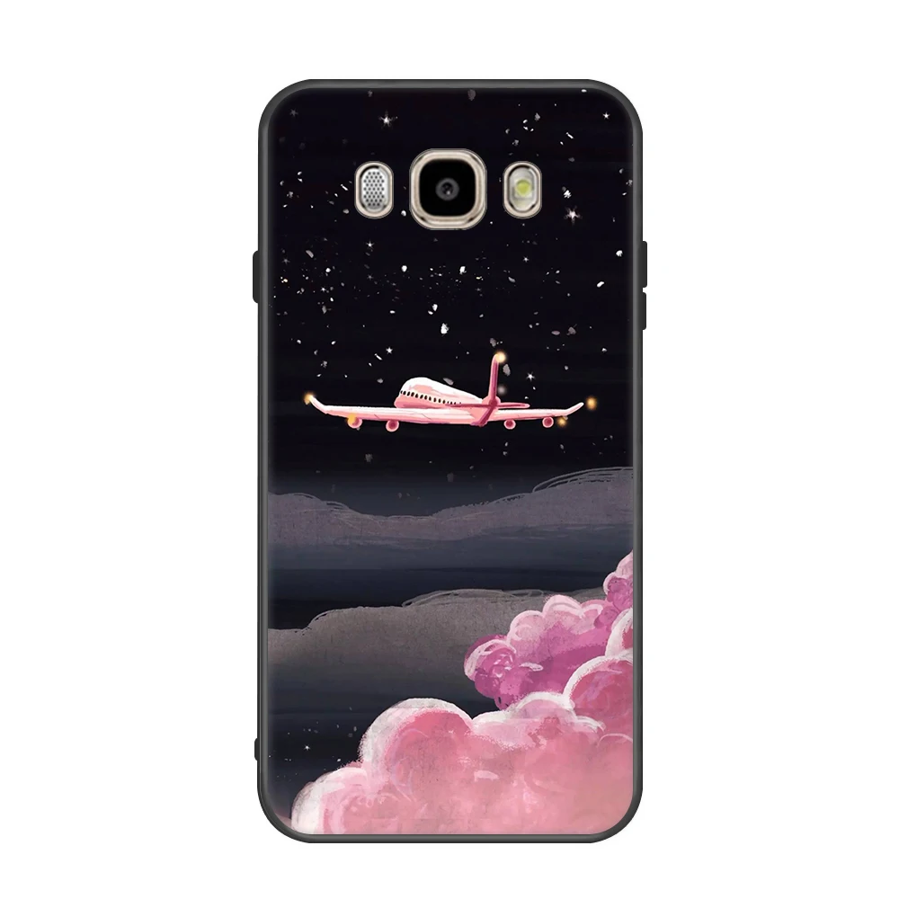 12 Пространство Роза узор чехол для samsung Galaxy J3 J330 J5 J530 J7 J730 J5 J7 J4 J3 A6 A8 сердце TPU Защитный чехол s - Цвет: 12