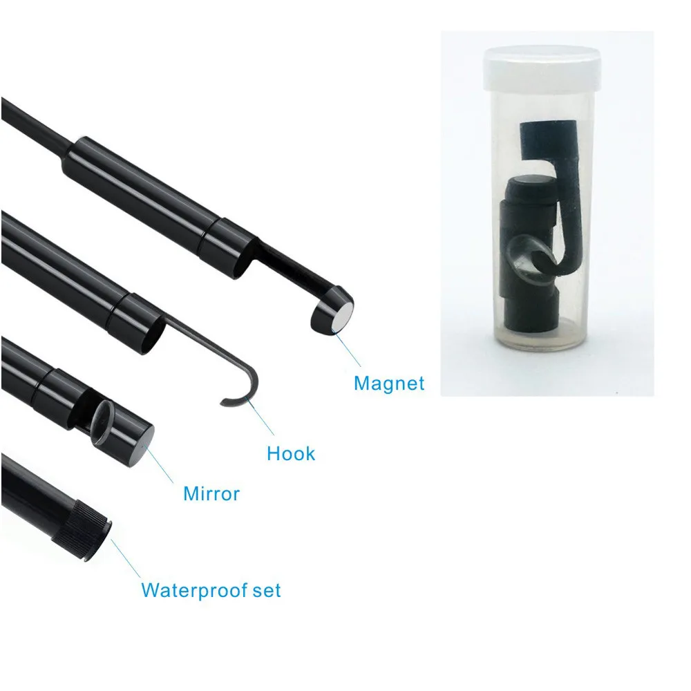 HIPERDEAL беспроводная эндоскоп Инспекционная камера для iOS Android 2 0 мегапиксельная 1200P