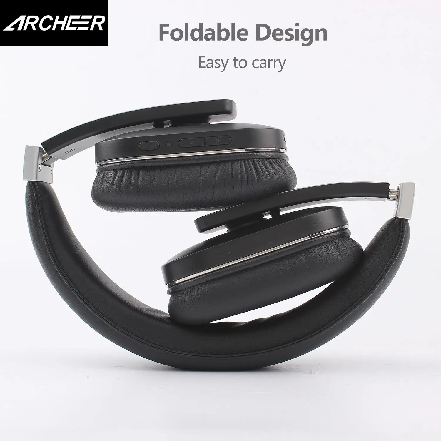 ARCHEER AH07 Складные bluetooth наушники беспроводные стерео с микрофоном мягкие амбушюры