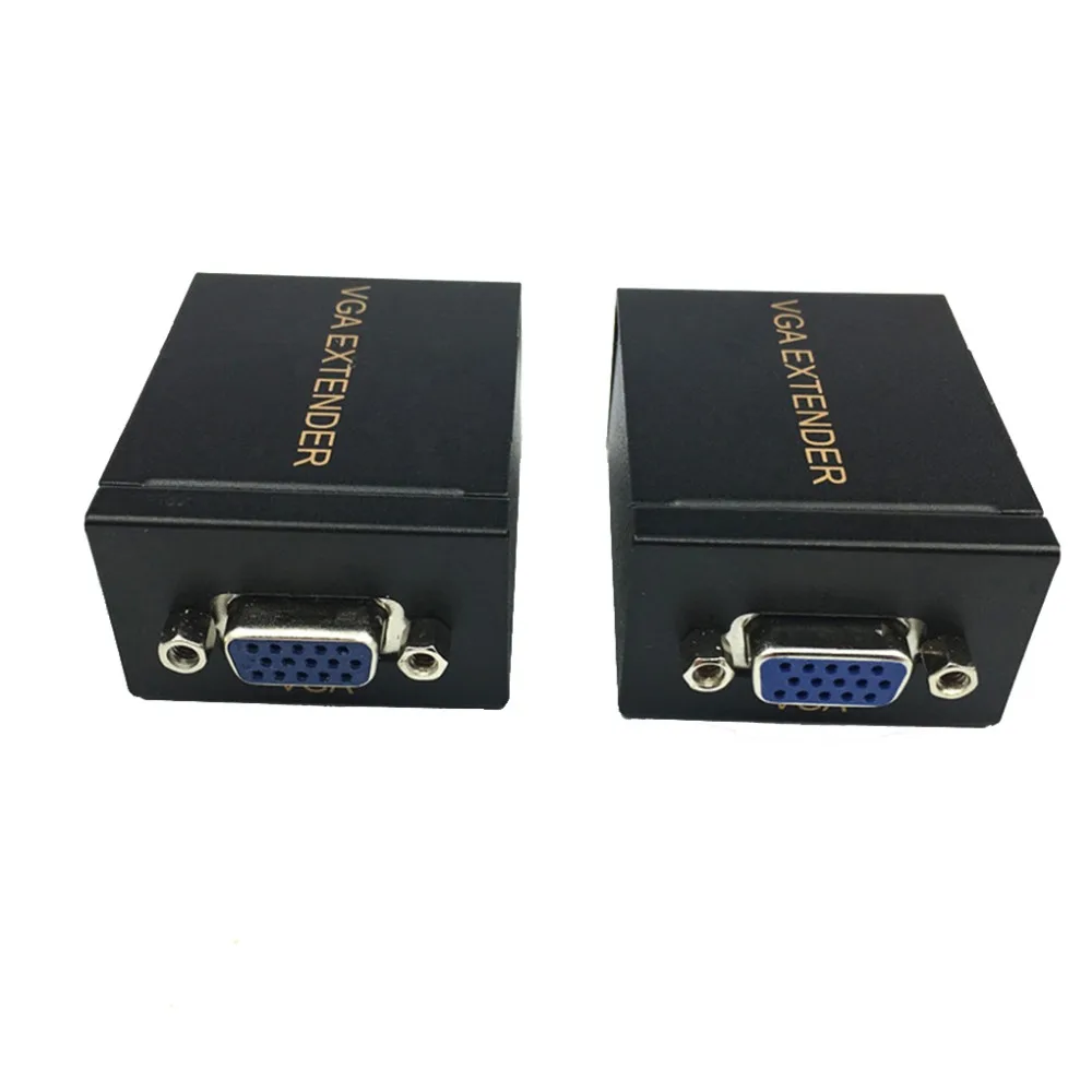 HDMI удлинитель 2 шт 60 м сетевой кабель VGA усилитель сетевого сигнала передатчик