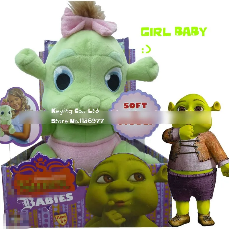 Новое поступление милая плюшевая игрушка кукла Shrek для детей на день рождения