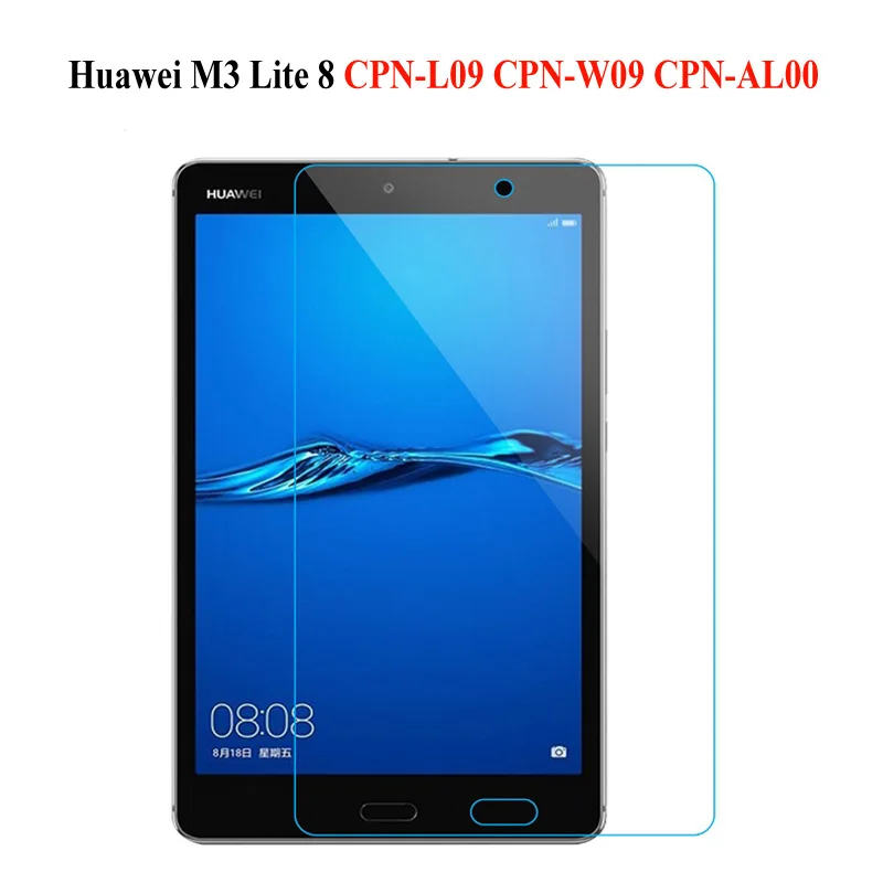 Huawei M3 lite 8 С уровнем твердости 9 H закаленное Стекло Экран протектор для huawei MediaPad M3 8,4 M3 lite 8 M3 lite 10 8,4 8,0 10,1 дюймовый защитный экран Стекло пленка - Цвет: Huawei M3 lite 8