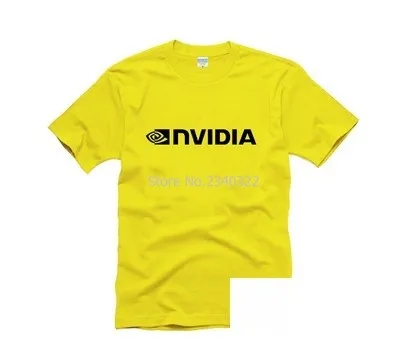IT geek компьютерная графика логотип NVIDIA футболка с короткими рукавами Новая