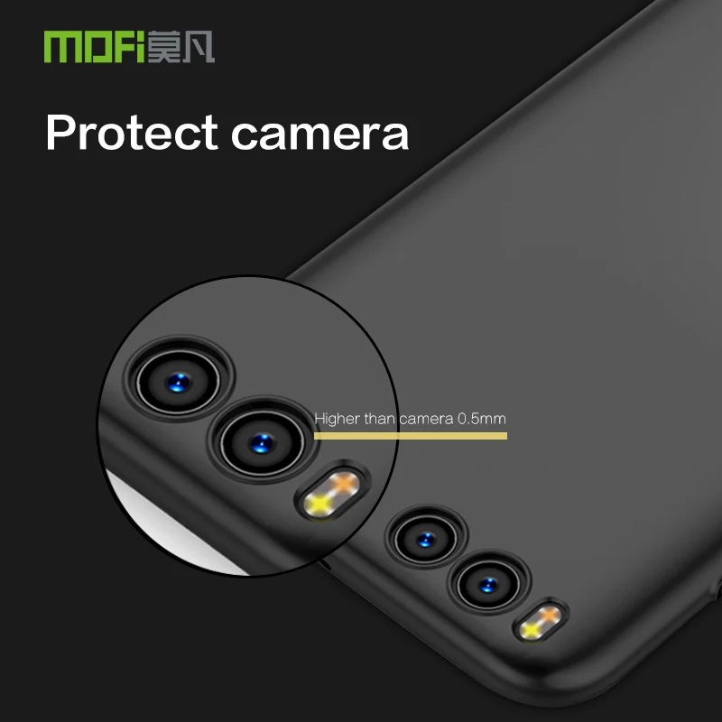 Чехол MOFI для Xiaomi Mi 6 чехол гладкий жесткий пластиковый чехол-накладка из