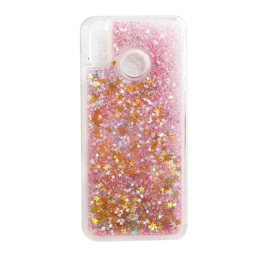 Жидкий чехол для huawei Y7 чехол для Y7() Coque huawei Y7 Prime Блестящий динамический Мягкий ТПУ чехол для телефона s Чехол