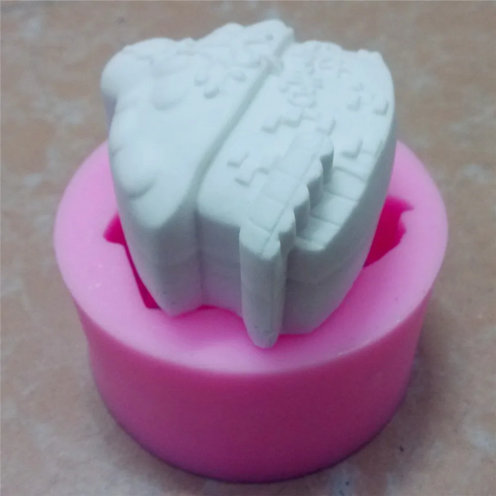 Отличная форма для кофейного домика силиконовая мыла 3D | Дом и сад