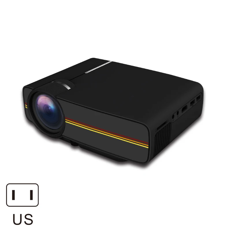 Домашний Мини проектор HD 1080P мультимедийный светодиодный видеопроектор XR649 |