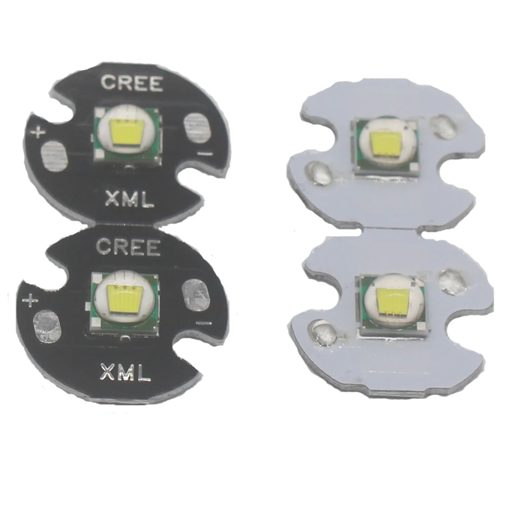 Светодиодный диодный излучатель CREE XML XM L T6 холодный белый 10 Вт теплый высокая