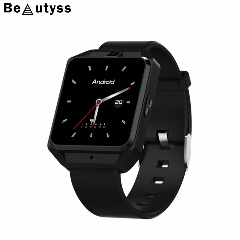Смарт-часы Beautyss 1 54 дюймов gps позиционирование SOS шагомер Heartrate сенсор для Android amazfit