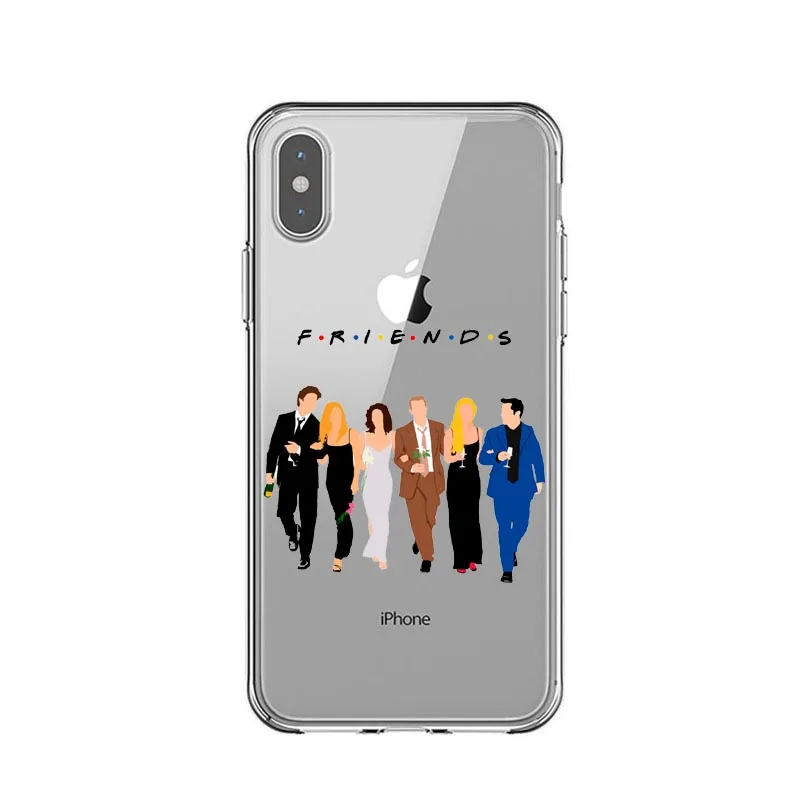 Друзья ТВ шоу чехол для iPhone 5 5S SE 6 6S 7 8 Plus центральный Perk кофе как вы doin мягкий