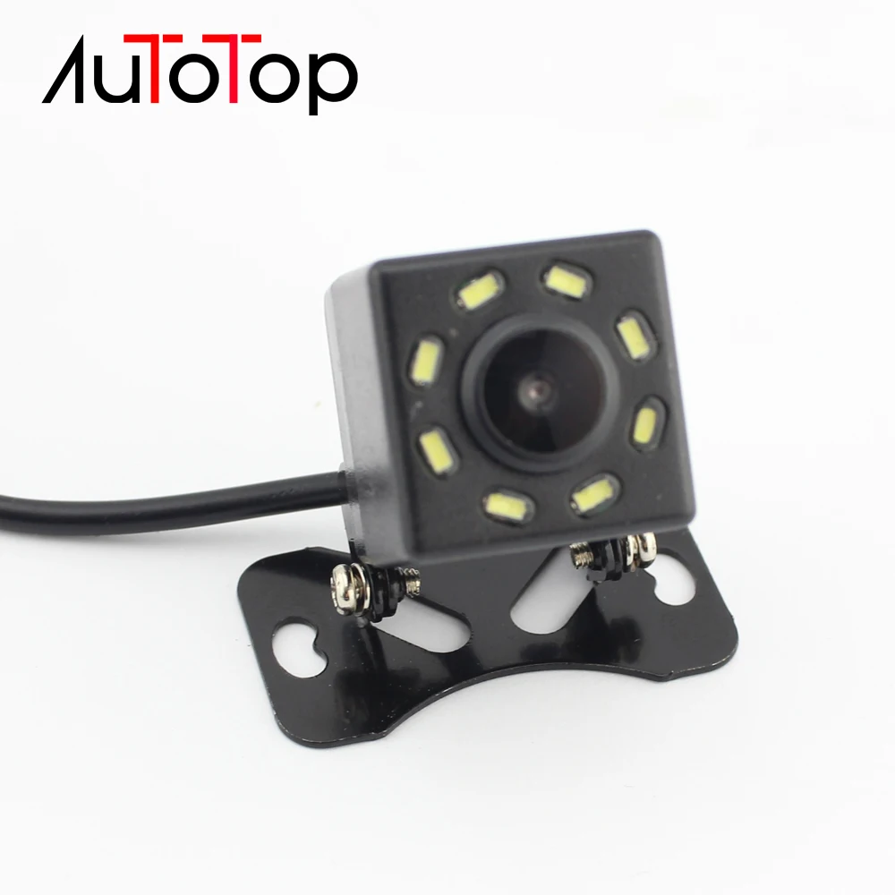 Камера заднего вида AUTOTOP 8 светодиодный ночное видение 120 градусов | Автомобили и