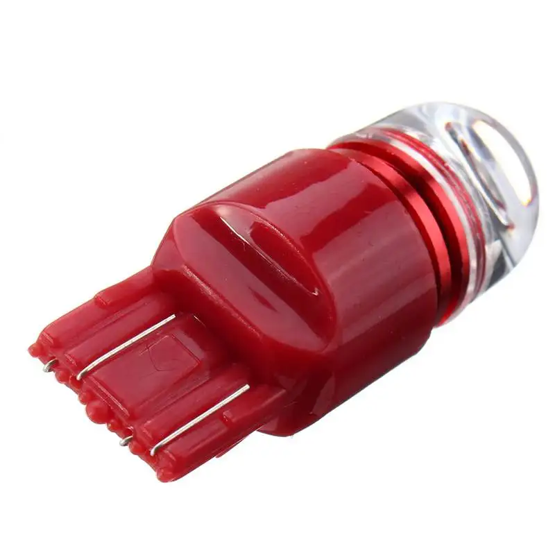 2 шт. 1,6 Вт 60LM автомобильные лампы 1156 1157 3157 7443 5630 SMD светодиодный Авто Обратный светильник тормоза резервного Включите светильник лампа красный DC12V