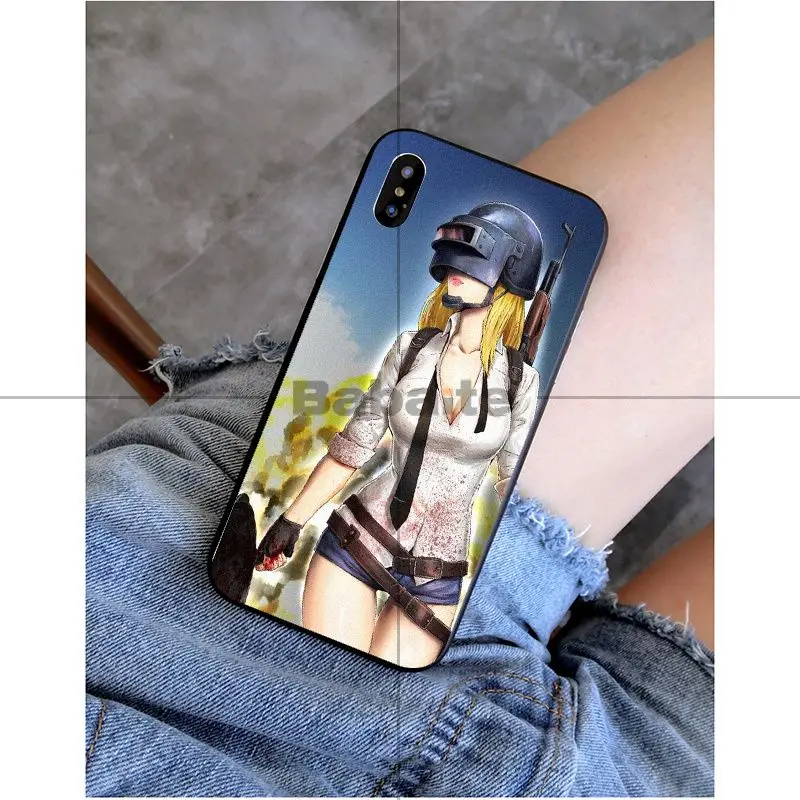 A16 Babaite Playerunknown's Battlegrounds PUBG чехол для телефона чехол для iPhone X XS MAX 6 6S 7 7plus 8 8Plus 5 5S XR - Цвет: A16