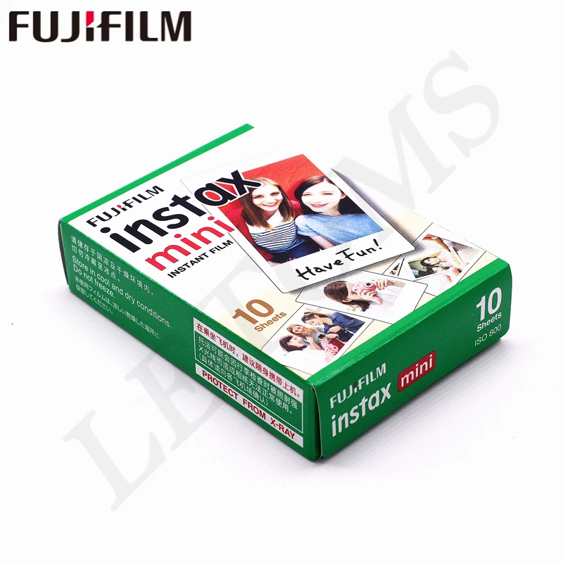 Оригинальная пленка Fuji Fujifilm instax mini 8 10 листов с белым краем для мгновенной печати