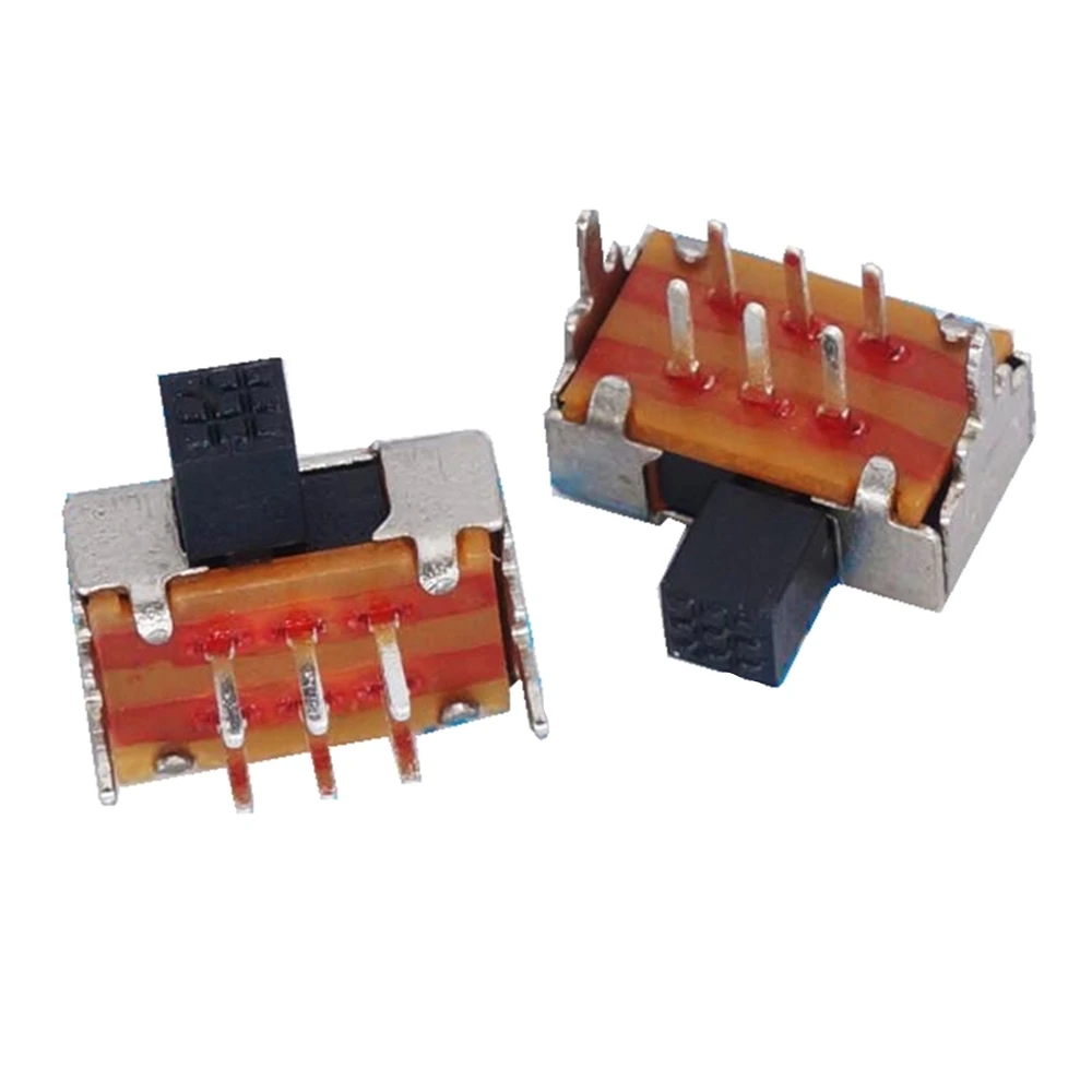 20 шт. переключатель Flapper 2P2T два двухблочных 6PIN SK22D02|Выключатели| |