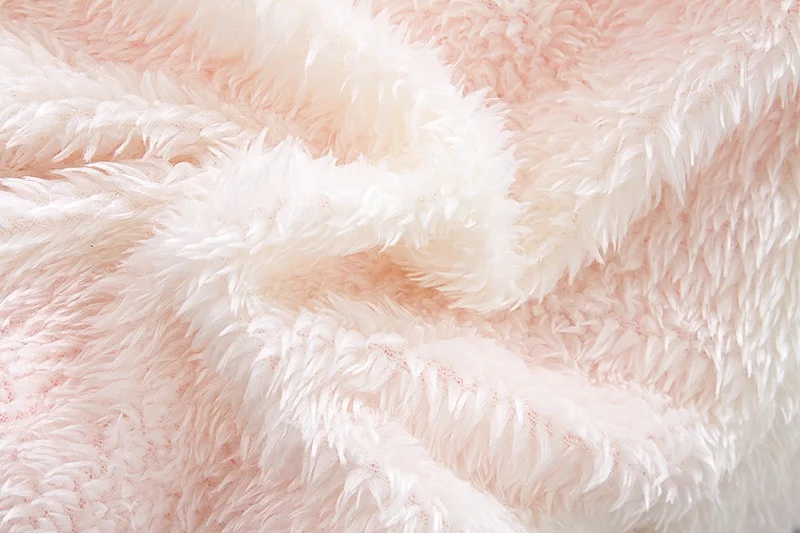 2019 осенне-зимняя куртка для маленьких девочек плюшевый плащ пальто с капюшоном и