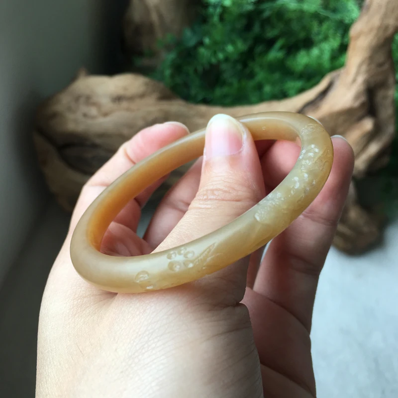 H1 # hitian нефритовый браслет с конфетами полный Красного сахара тонкие полоски