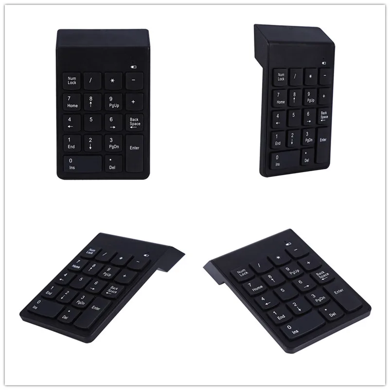 Беспроводная цифровая клавиатура с цифрами и 18 клавиш для ноутбука