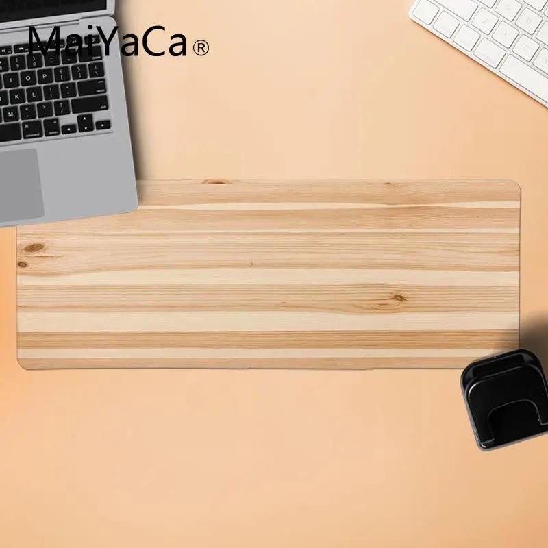 MaiYaCa дизайн коричневый деревянный коврик для мыши геймерская игра коврики геймерская скорость мыши розничная маленький резиновый коврик для мыши