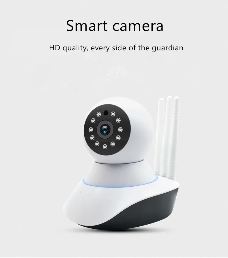 CHHD с 64G картой памяти 1080 P HD Беспроводная ip камера безопасности Крытая система
