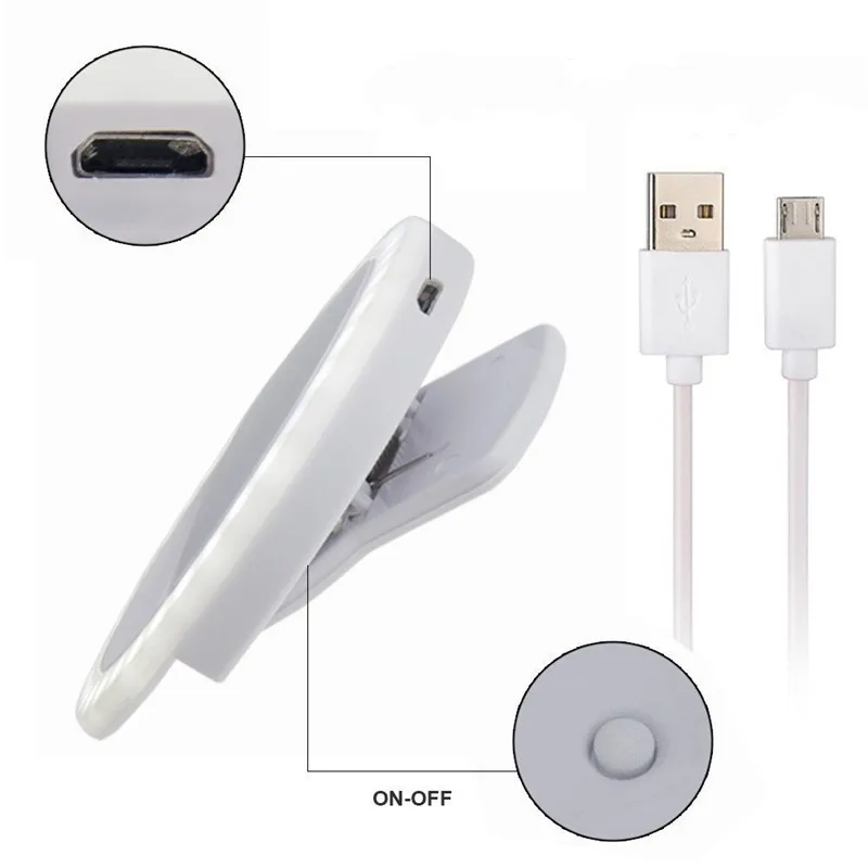Антикуэ USB зарядка LED селфи кольцо свет для iphone дополнительное освещение Ночная