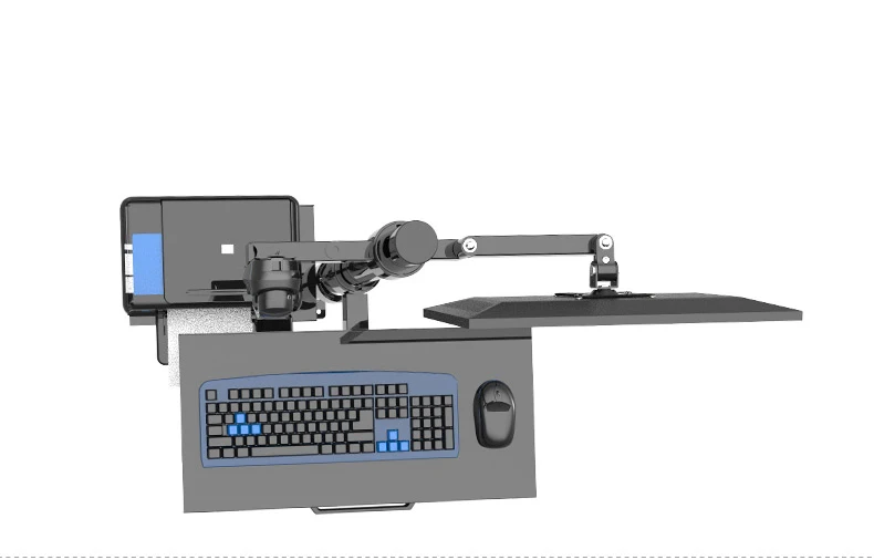 BL-W816 многофункциональная клавиатура лоток монитор принтер веб-камера кассовый