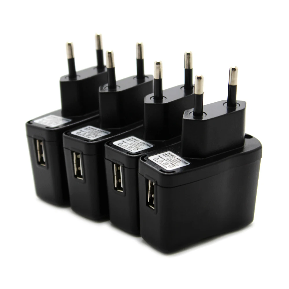 100 шт./лот 5 в 110 мА USB настенное зарядное устройство адаптер для iPhone Samsung Huawei Xiaomi MP3