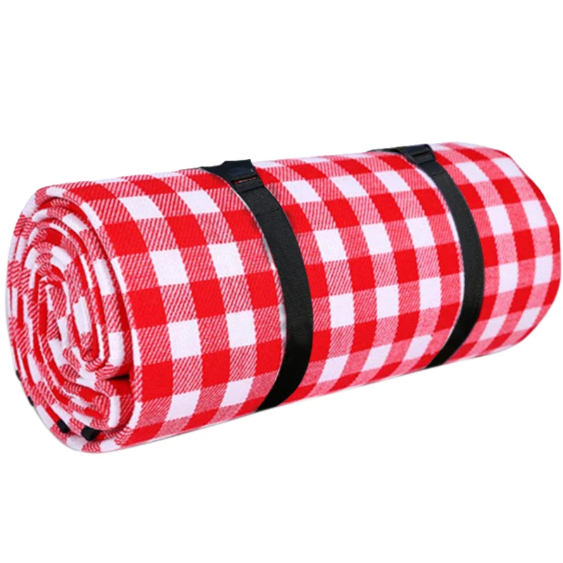 Red Открытый 200x200 см коврик для пикника, водонепроницаемый коврик для пикника, коврики для ползания, для пляжа, для весенней прогулки, для дома - Цвет: Red