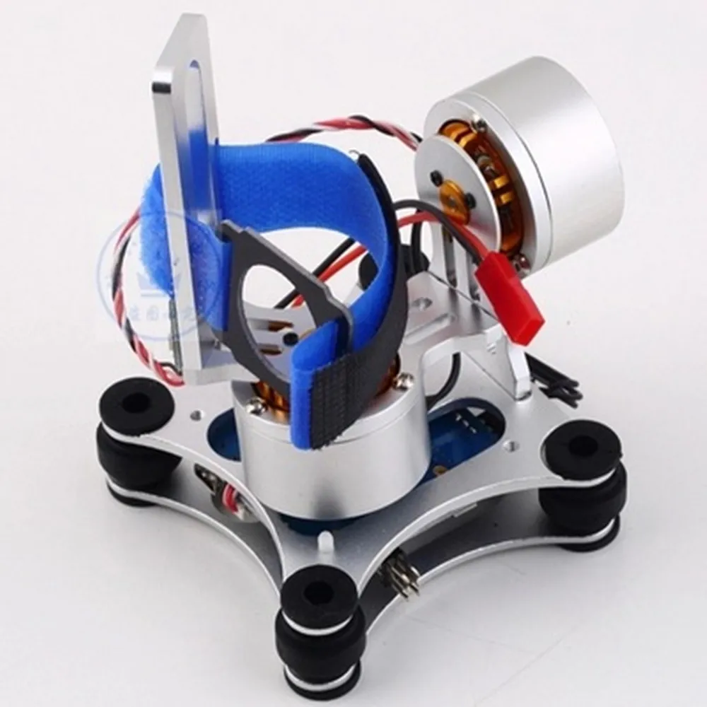 2 осевая металлическая бесщеточная Карданная камера с мотором и контроллером для