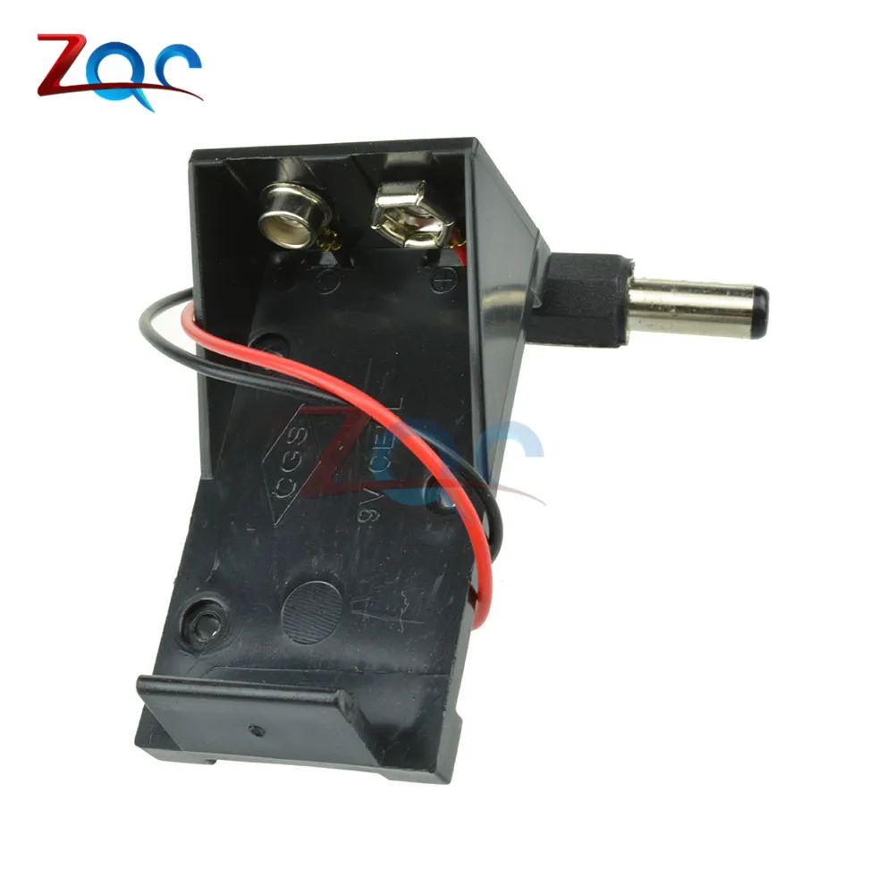 Держатель батарейного отсека 9 В чехол с проводом и вилкой 5 5*2 1 мм|wire wire|wire casewires for