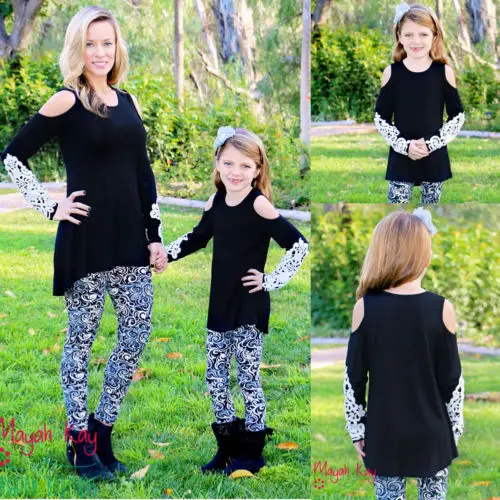 Новинка одежда для матери и дочери родитель-ребенок платье Повседневное с