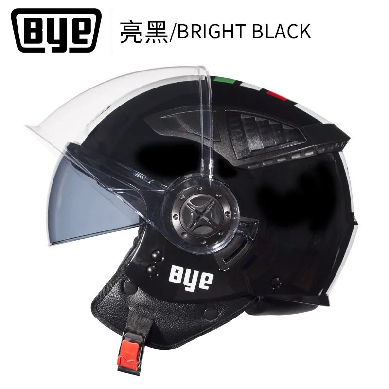 Мотоциклетный шлем с открытым лицом половина moto racing capacete para motocicleta винтажные