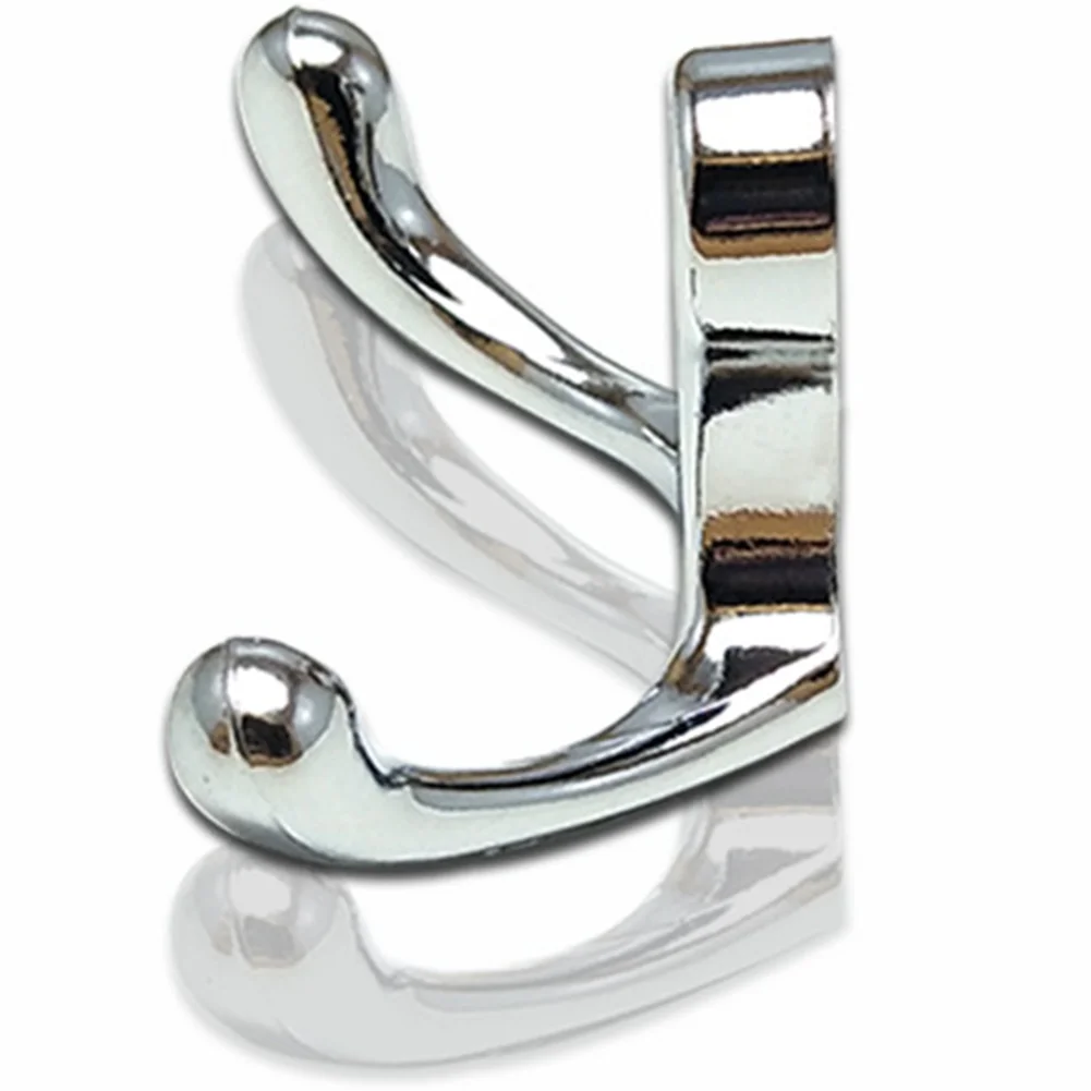 Двери крюк Винтаж халат Peg настенная вешалка для одежды двойной цинковый сплав