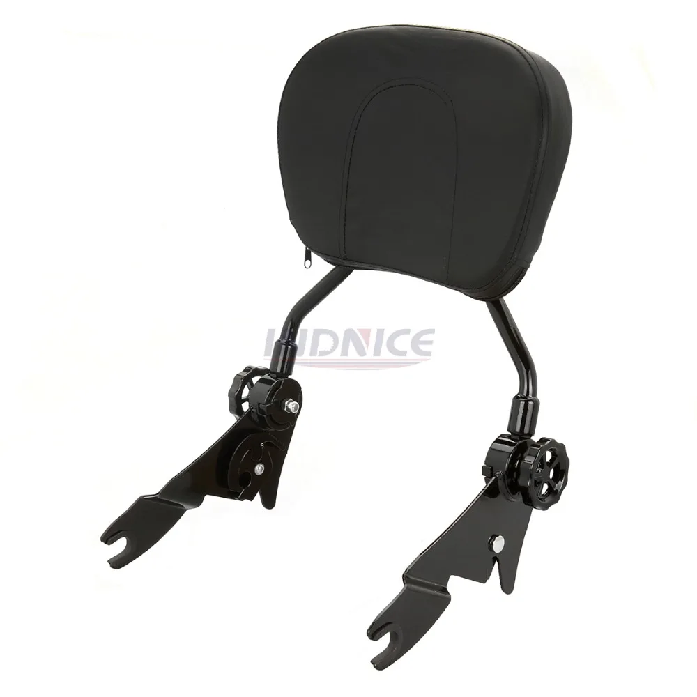 Регулируемая черная спинка Sissybar + комплекты оборудования для стыковки harley Touring