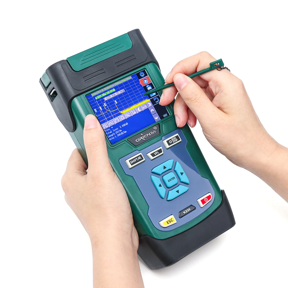 Ориентек T43 Fusion Splicer + K320 рефлектометр SM 1550nm 30dBOTDR тестовый Диапазон 80 км