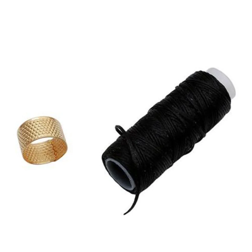 Швейный набор брезентовый коврик наперсток ручное сверление кожа Шило|Швейные