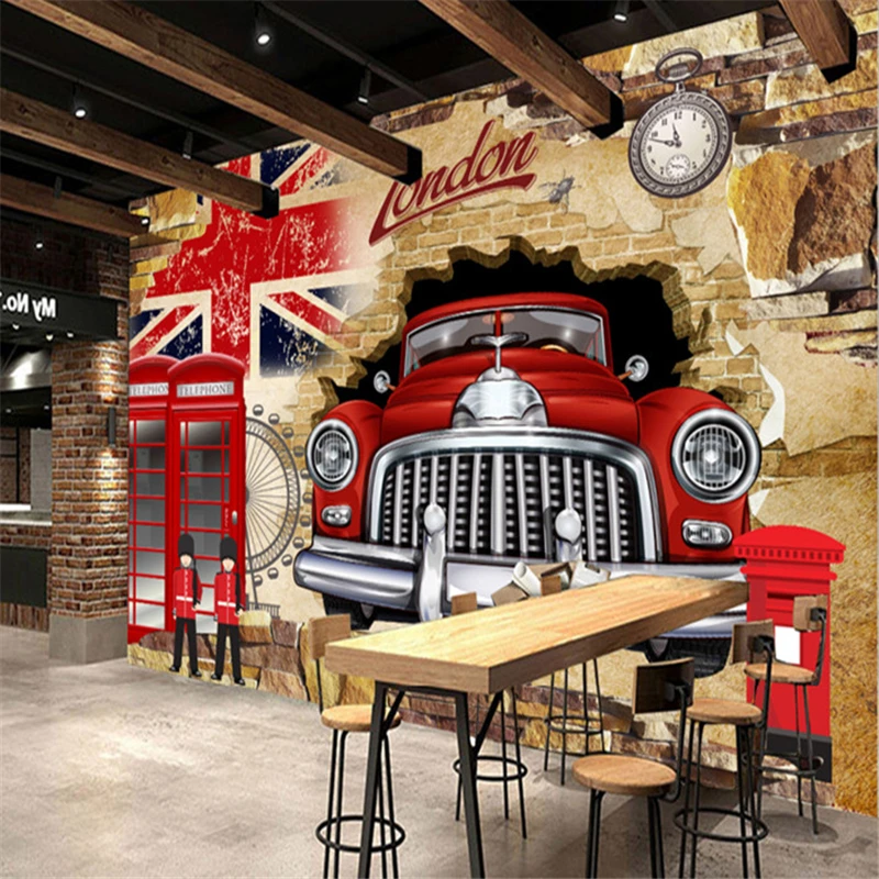 3d обои beibehang с росписью на заказ европейская ретро-ностальгия классические