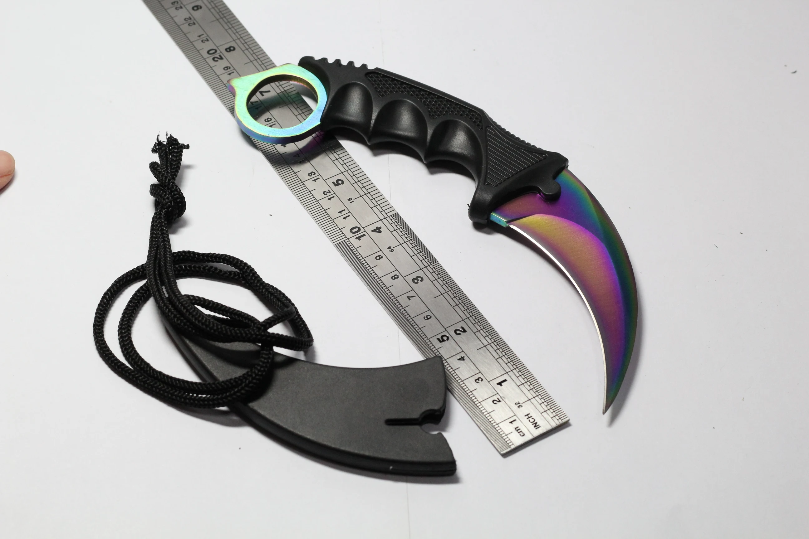CS GO Karambit нож для выцветания Counter Strike тактические боевые ножи ручной работы