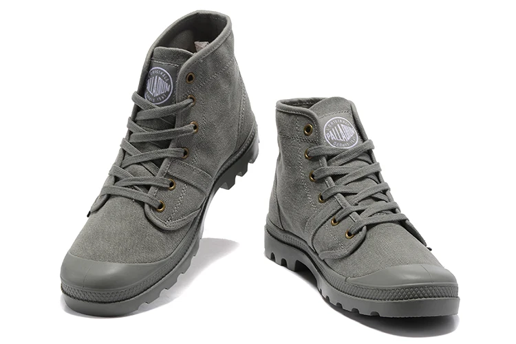 PALLADIUM Pampa/52352 удобные мужские кроссовки с высоким берцем парусиновые повседневные