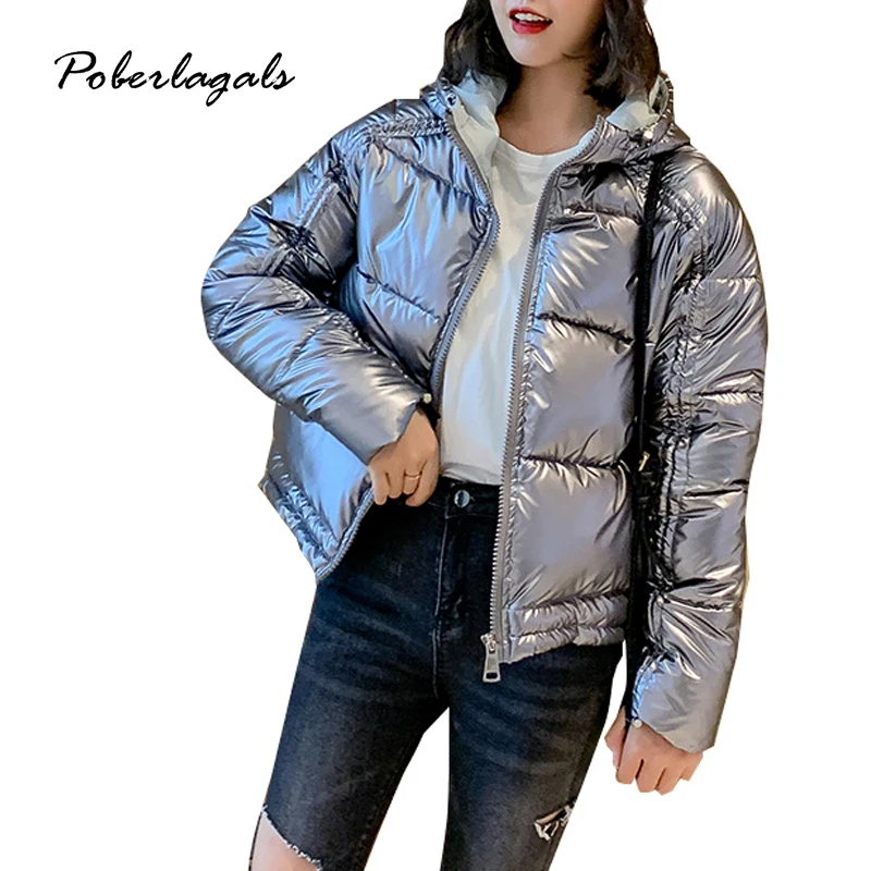 Зимняя куртка женские парки осень 2019 корейские хлопковые стеганые куртки пальто