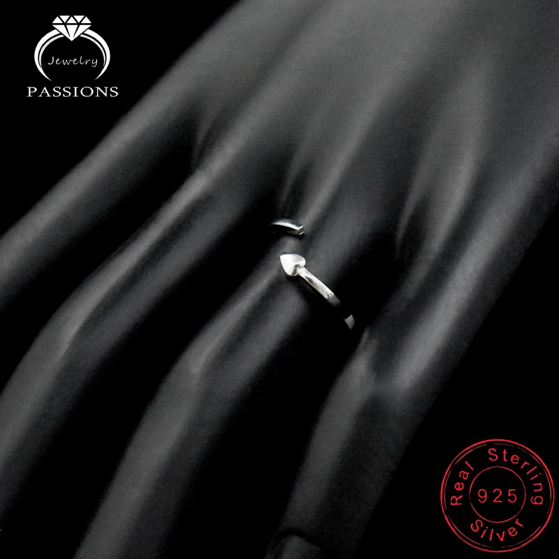 Женское кольцо из серебра 925 пробы с изменяемым размером | Украшения и аксессуары