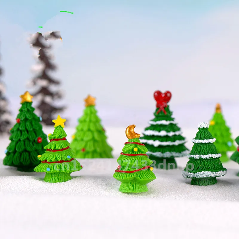 5 шт. миниатюрные украшения для сада с надписью Merry Christmas|Статуэтки и миниатюры| |