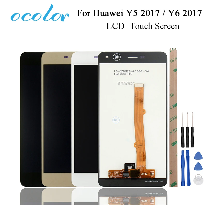 Ocolor для Huawei Y5 2017 Y6 ЖК дисплей + сенсорный экран 5 0 дюймов сборка Замена mya l41 телефон