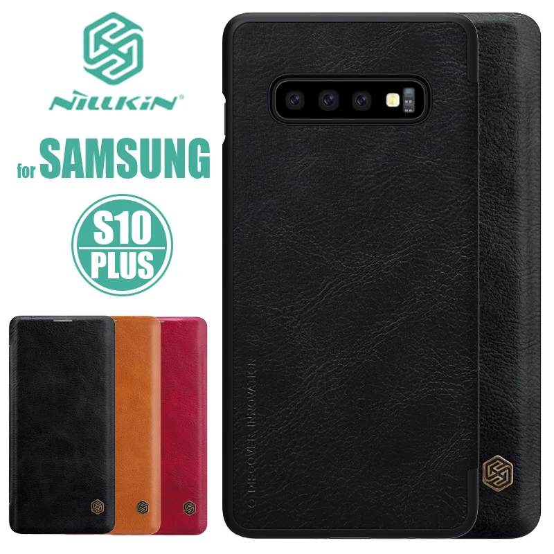 Кожаный чехол книжка для Samsung Galaxy S10 S9 S8 Plus S10E|case for samsung s7|case samsungphone cases |