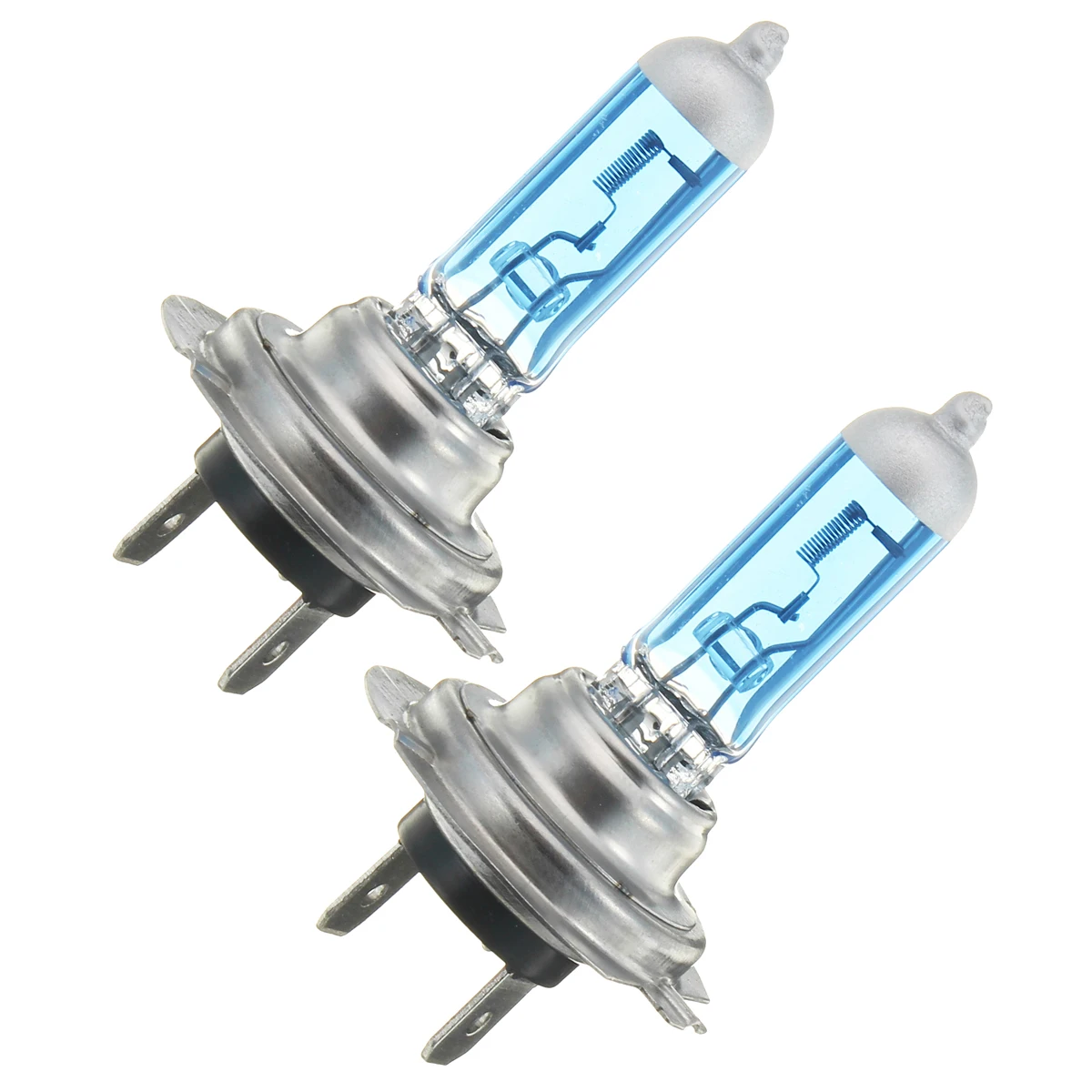 H1 H3 H4 H7 автомобильные галогеновые лампы для фар 12V 55W 100W Супер Белый Ксенон головной светильник тумана светильник автомобильных ламп