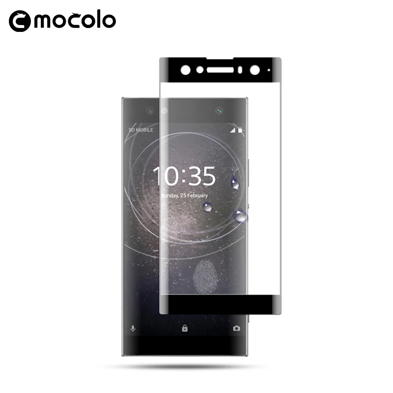 Для sony Xperia XZ2 Экран протектор Mocolo полное покрытие XZ XA1 плюс 3D закаленное Стекло пленка для sony XZ2 компактный Экран протектор